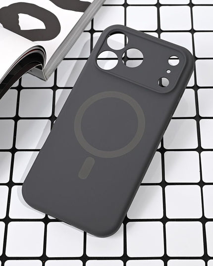 Maska za iPhone 17 Pro Max 6.9 siva Magsafe Pure color
