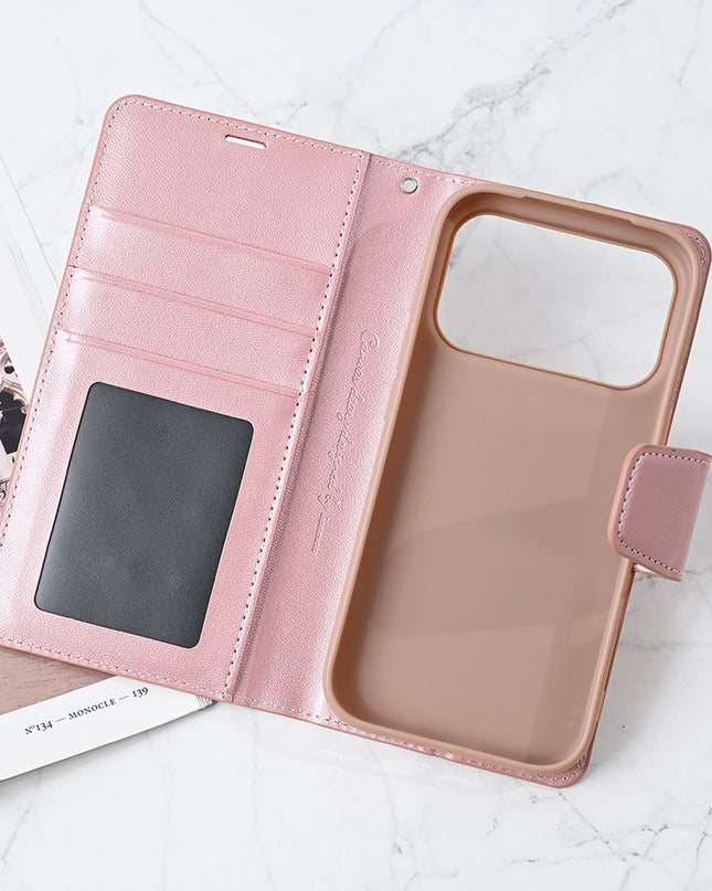 Maska za iPhone 17 Pro 6.3 roze Hanman Canvas ORG