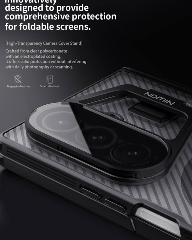 Maska za Samsung F966B Galaxy Z Fold 7 crna (with pen) Nillkin CamShield Prop Magnetic