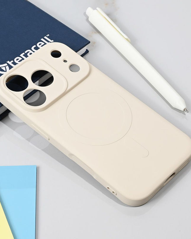 Maska za iPhone 17 Pro 6.3 bela Teracell Giulietta Magsafe