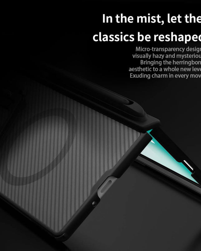 Maska za Samsung F966B Galaxy Z Fold 7 crna (with pen) Nillkin CamShield Prop Magnetic