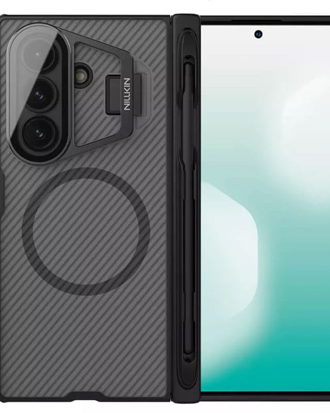 Maska za Samsung F966B Galaxy Z Fold 7 crna (with pen) Nillkin CamShield Prop Magnetic