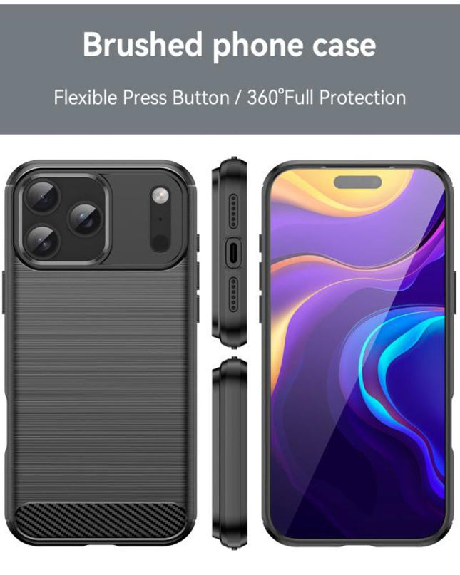 Maska za iPhone 17 Pro Max 6.9 crna Defender Safeguard