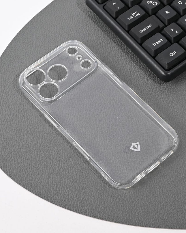 Maska za iPhone 17 Pro 6.3 transparent Teracell Skin