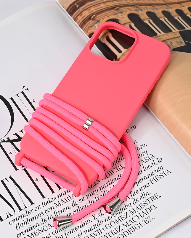 Torbica Crossbody za iPhone 16 Pro Max 6.9 pink