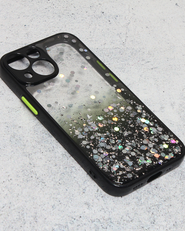 Torbica Frame Glitter za iPhone 13 Mini 5.4