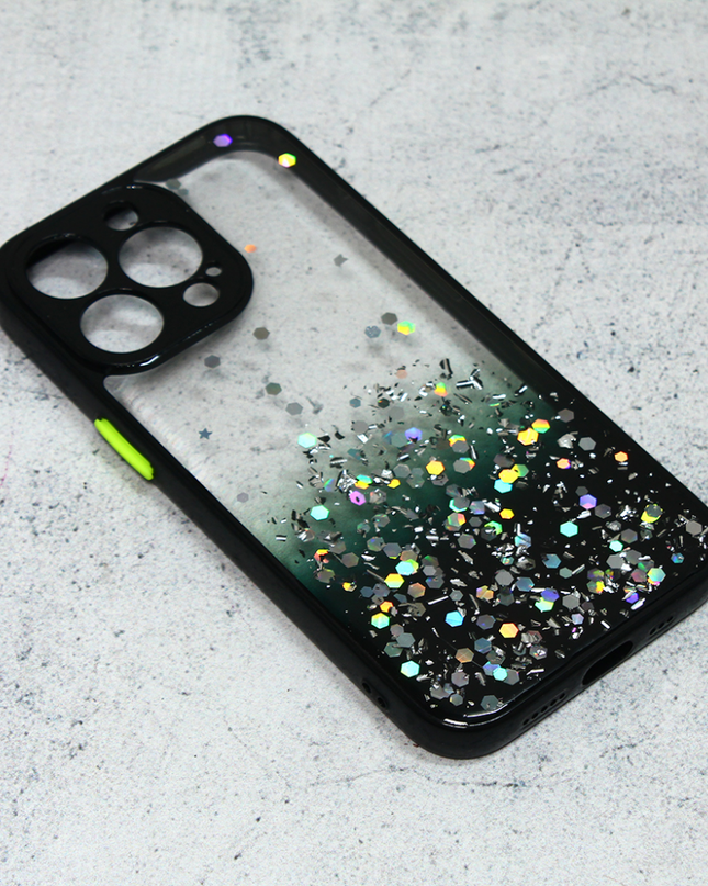 Torbica Frame Glitter za iPhone 13 Pro 6.1