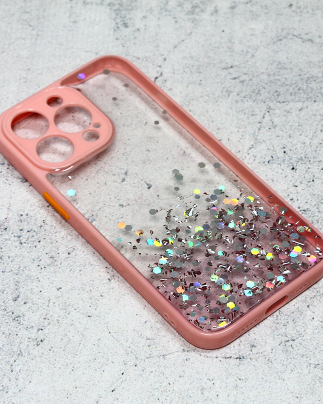 Torbica Frame Glitter za iPhone 13 Pro 6.1