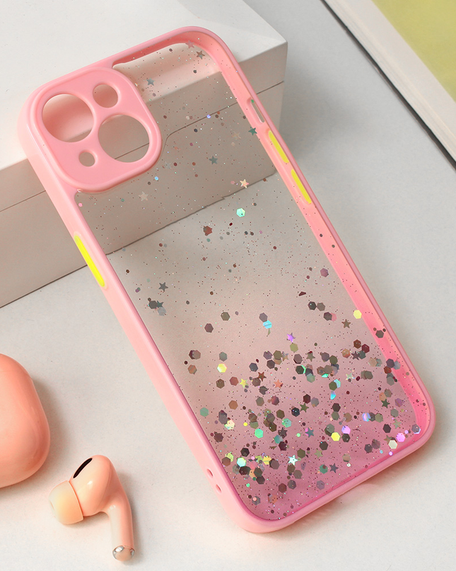 Torbica Frame Glitter za iPhone 15 6.1