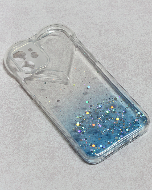 Torbica Heart Glitter za iPhone 12 6.1