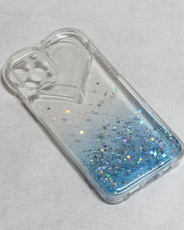 Torbica Heart Glitter za iPhone 12 Pro 6.1