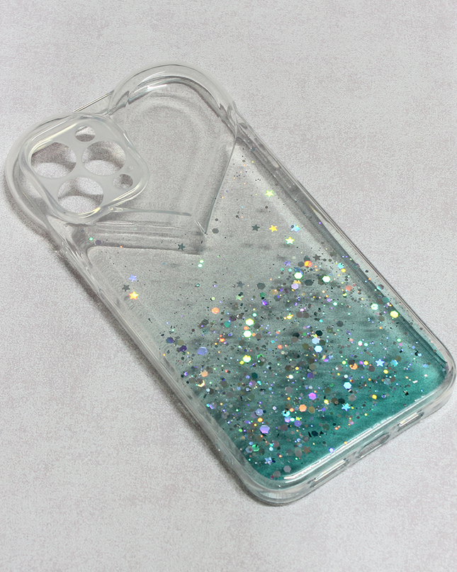 Torbica Heart Glitter za iPhone 12 Pro Max 6.7