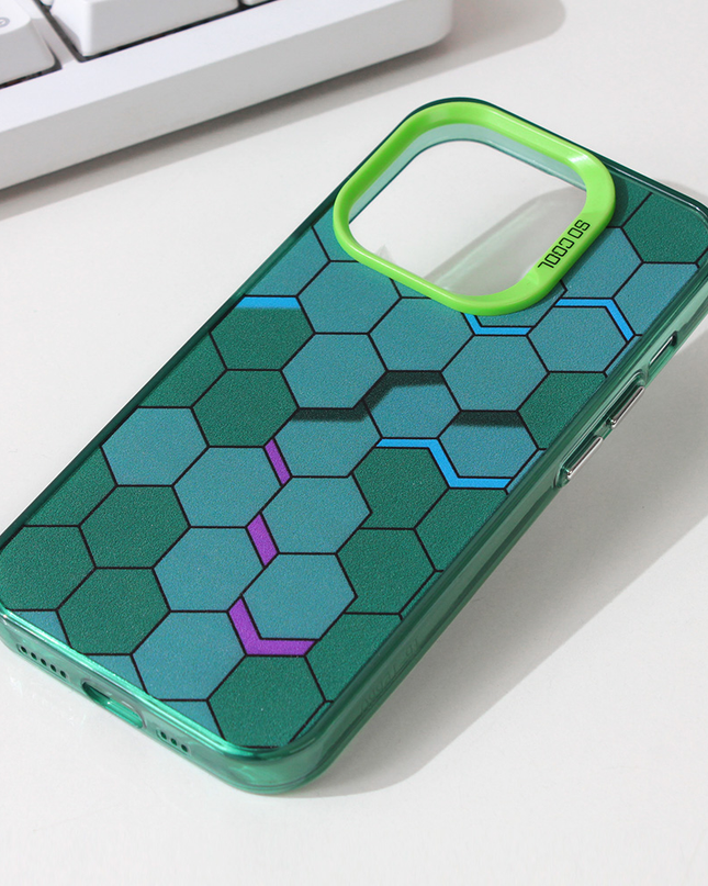 Torbica Honeycomb Color za iPhone 15 Pro 6.1
