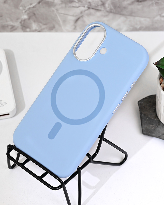 Torbica Magsafe Matte Color iPhone 16 6.1 plava