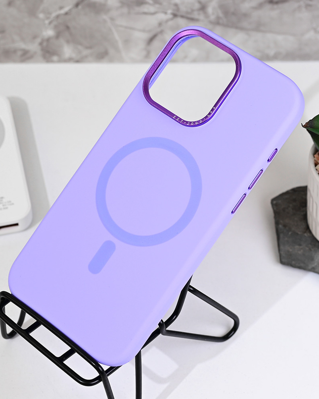 Torbica Magsafe Matte Color iPhone 16 Pro Max 6.9 lila