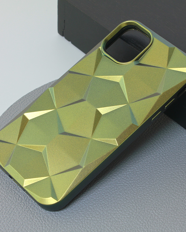 Torbica Shiny Diamond za iPhone 11 6.1 maslinasto