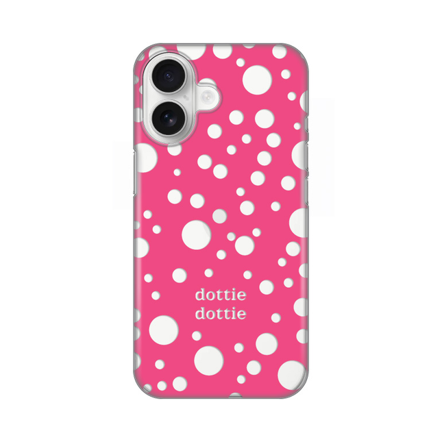 Torbica Silikonska Print Skin za iPhone 16 6.1 Dottie Dottie Pink