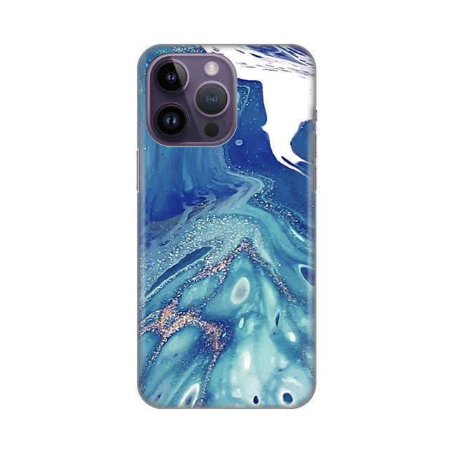 Torbica Silikonska Print za iPhone 14 Pro Max 6.7  Blue Marble