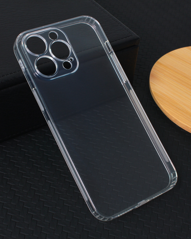 Torbica silikonska Ultra Thin with pluggy za iPhone 14 Pro Max 6.7