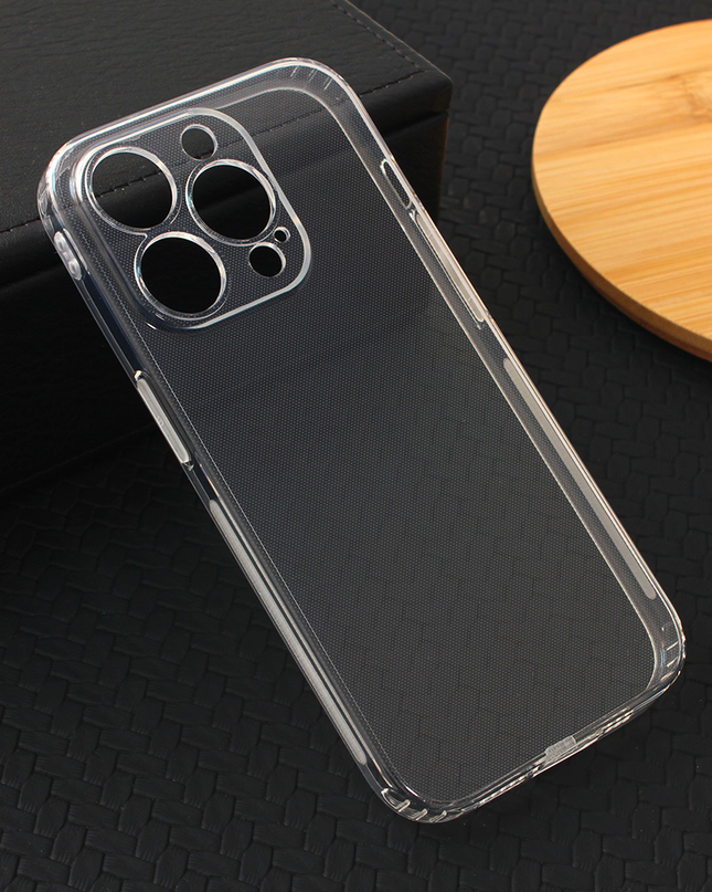 Torbica silikonska Ultra Thin with pluggy za iPhone 15 Pro 6.1