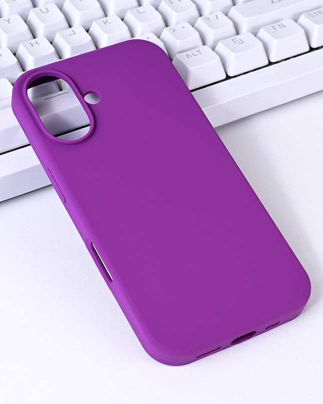 Torbica Summer color za iPhone 16 6.1 tamno ljubicasta