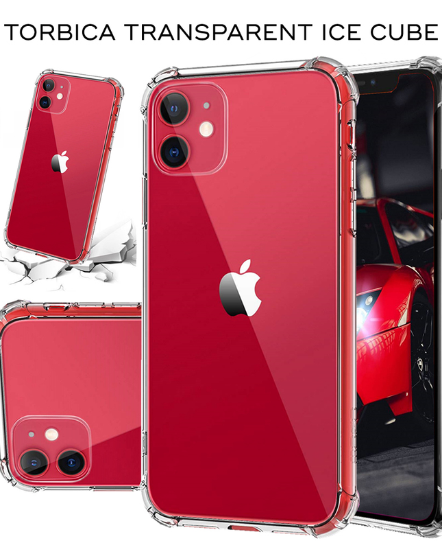 Torbica Transparent Ice Cube za iPhone 15 6.1