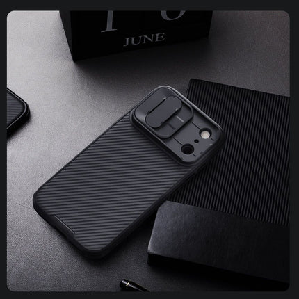 Maska za iPhone 17 Pro 6.3 crna Nillkin CamShield Pro Magnetic