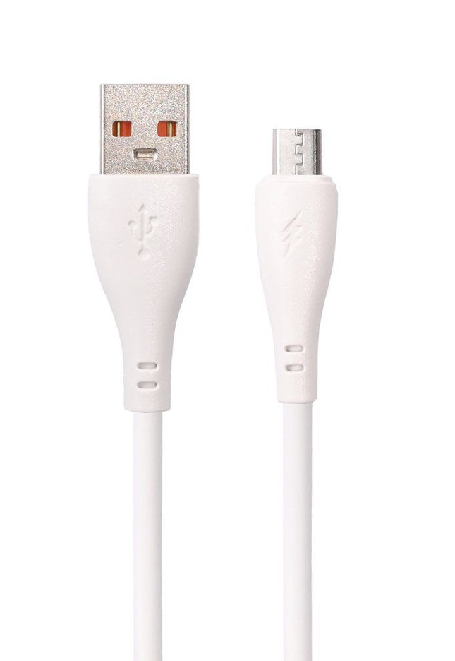 Data kabl micro USB XF-626 7A 1m bela