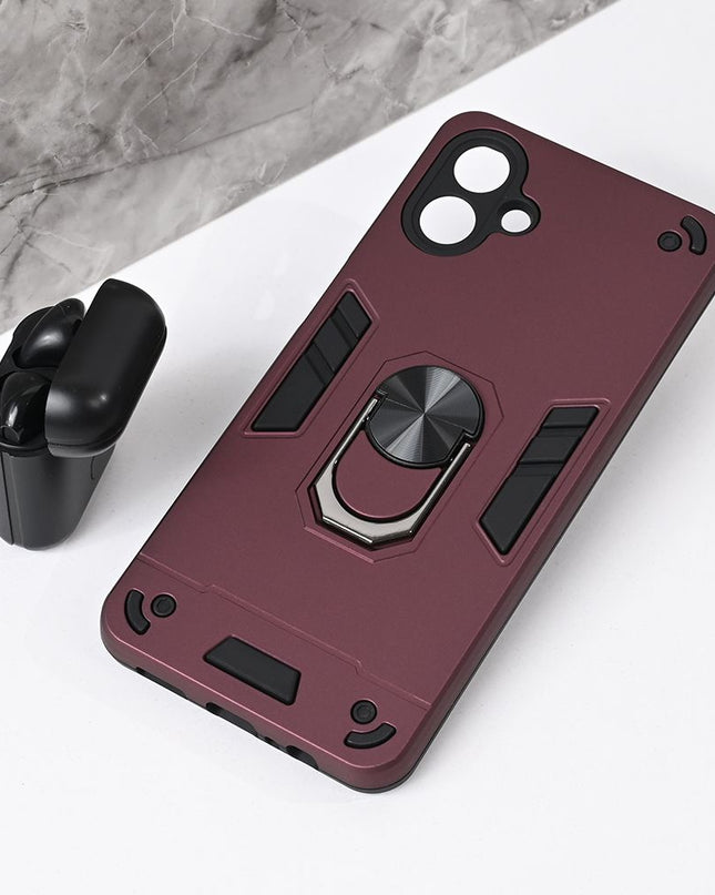 Maska za Samsung A075F Galaxy A07 4G bordo Hard Ring