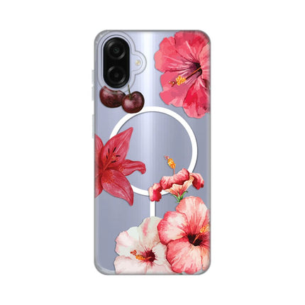 Maska za Samsung A075F Galaxy A07 Hibiscus Print Magsafe