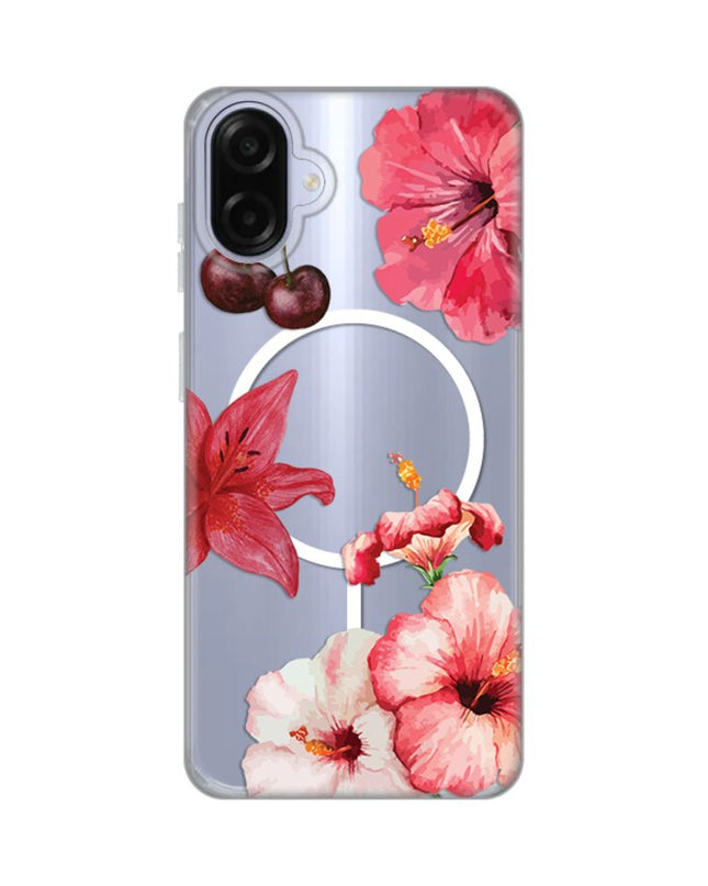 Maska za Samsung A075F Galaxy A07 Hibiscus Print Magsafe