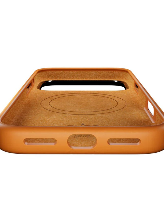 Maska za iPhone 17 Pro 6.3 narandzasta Puro ICON MAG PRO