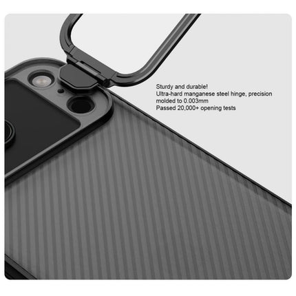Maska za iPhone 17 Pro Max 6.9 crna (transparent kamera) Nillkin CamShield Prop
