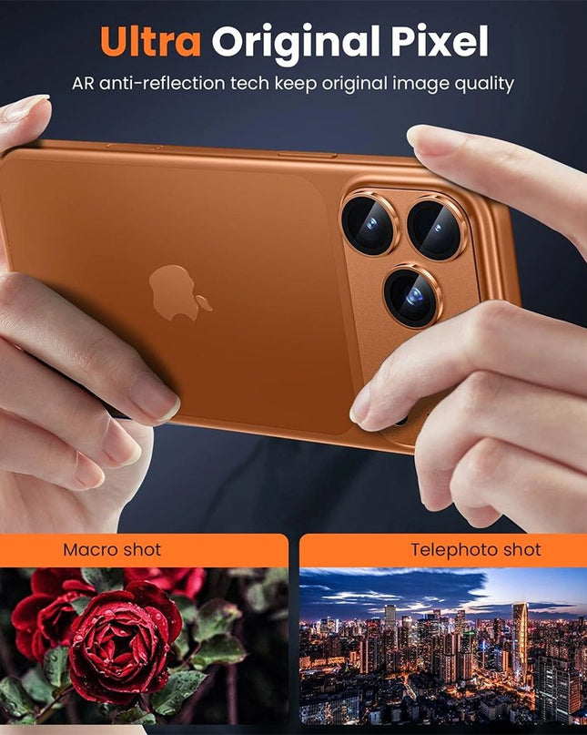 Zastita kamere Full Cover za iPhone 17 Pro Max plava