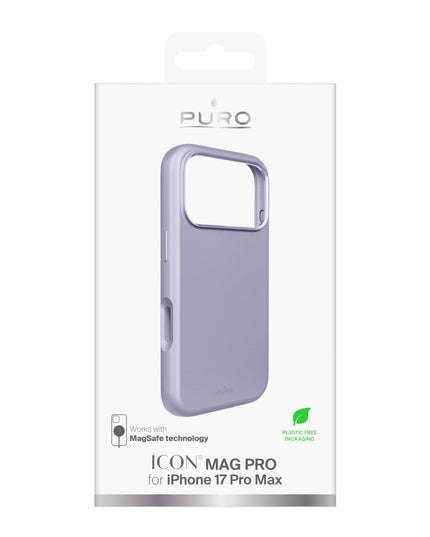 Maska za iPhone 17 Pro Max 6.9 ljubicasta Puro ICON MAG PRO