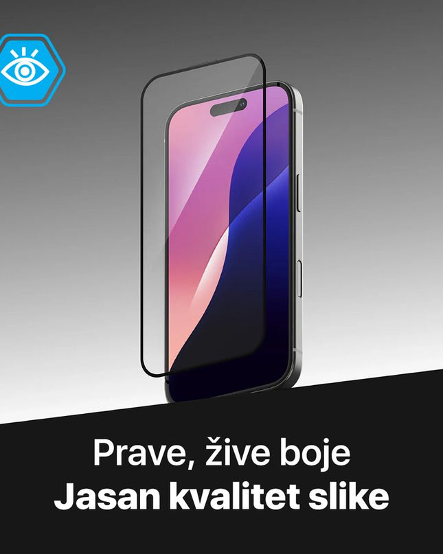 Zastitno staklo Tempered glass Teracell Titan 2.5D za Honor 600/600 Pro crni