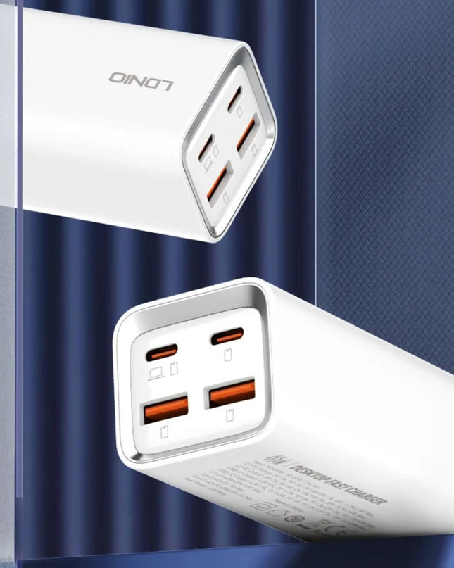 Kucni punjac LDNIO A4610C, QC4+, PD3.0, PPS, 65W beli