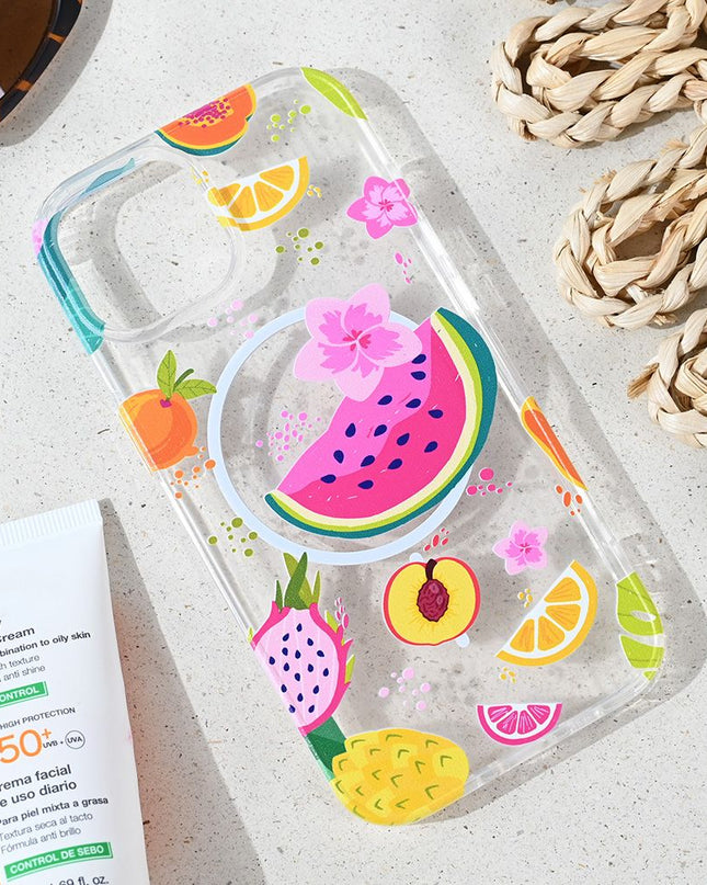 Torbica Print Magsafe za iPhone 15 6.1 Summer Fruits