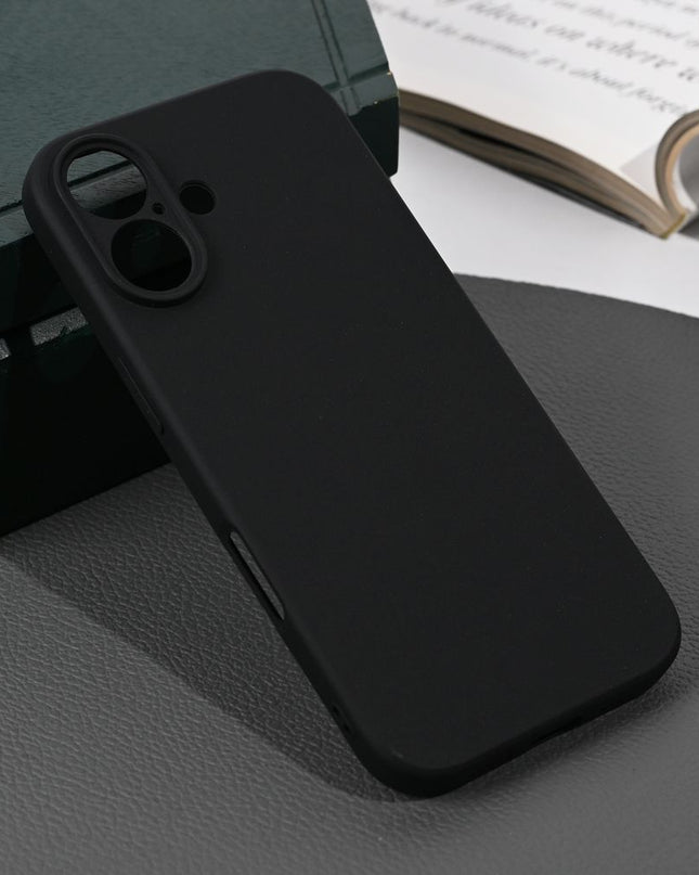 Maska za iPhone 17 6.3 mat crna silikonska Skin