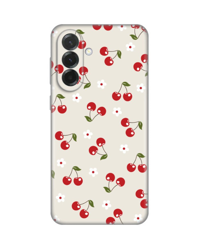 Maska za Samsung A376B Galaxy A37 5G Cherry and Flowers Silikonska Print