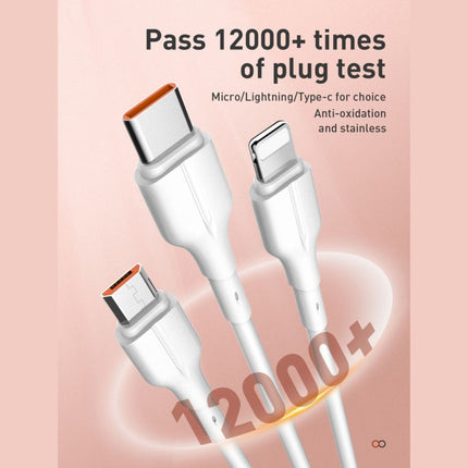 Data kabl LDNIO LS841 25W Fast iPhone lightning beli 1m