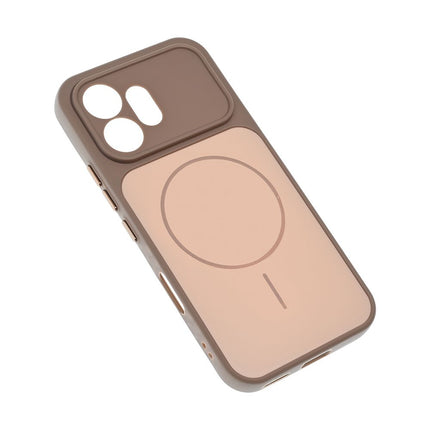 Maska za Honor 600 braon Magsafe Matte Line Lite