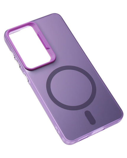 Maska za Samsung S941B Galaxy S26 ljubicasta Magsafe Clear