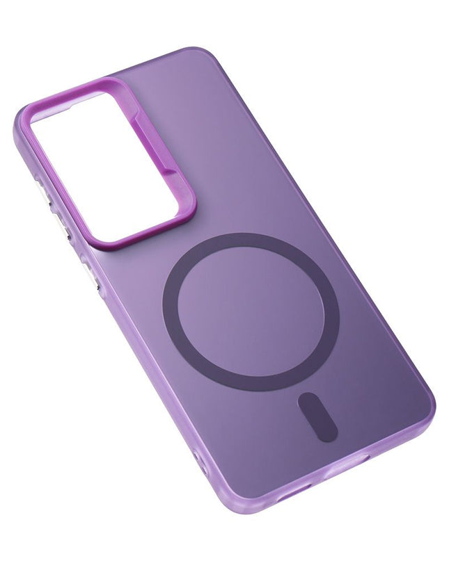 Maska za Samsung S941B Galaxy S26 ljubicasta Magsafe Clear