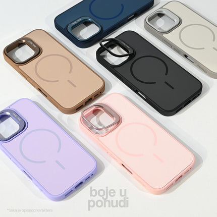 Maska za iPhone 16 Pro Max 6.9 braon Magsafe Matte Shield