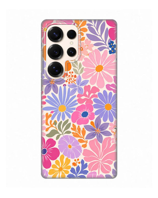 Maska za Samsung S938B Galaxy S25 Ultra Sunny Petals Silikonska Print
