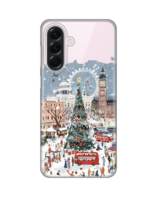 Maska za Samsung A566B Galaxy A56 5G Christmas Town Silikonska Print Skin
