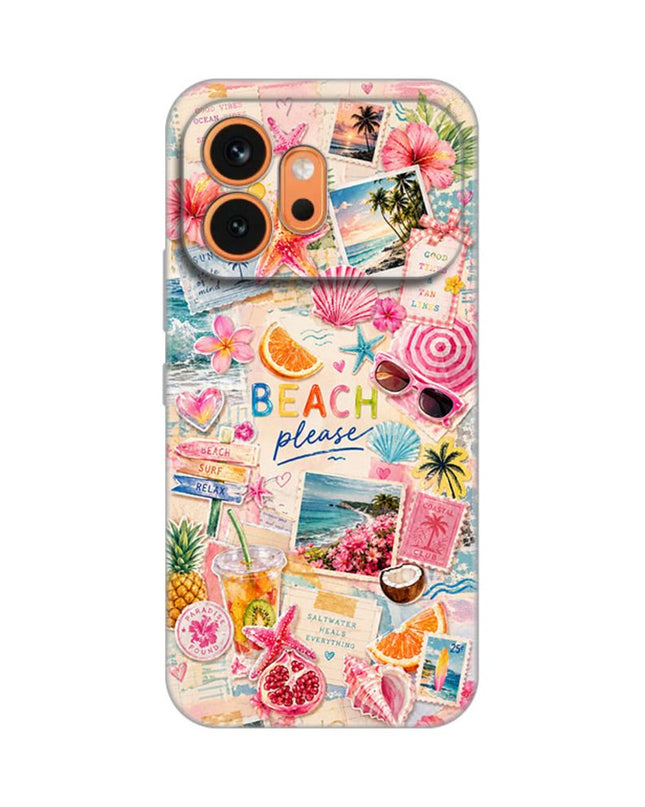 Maska za Honor 600 Beach Please Silikonska Print Skin
