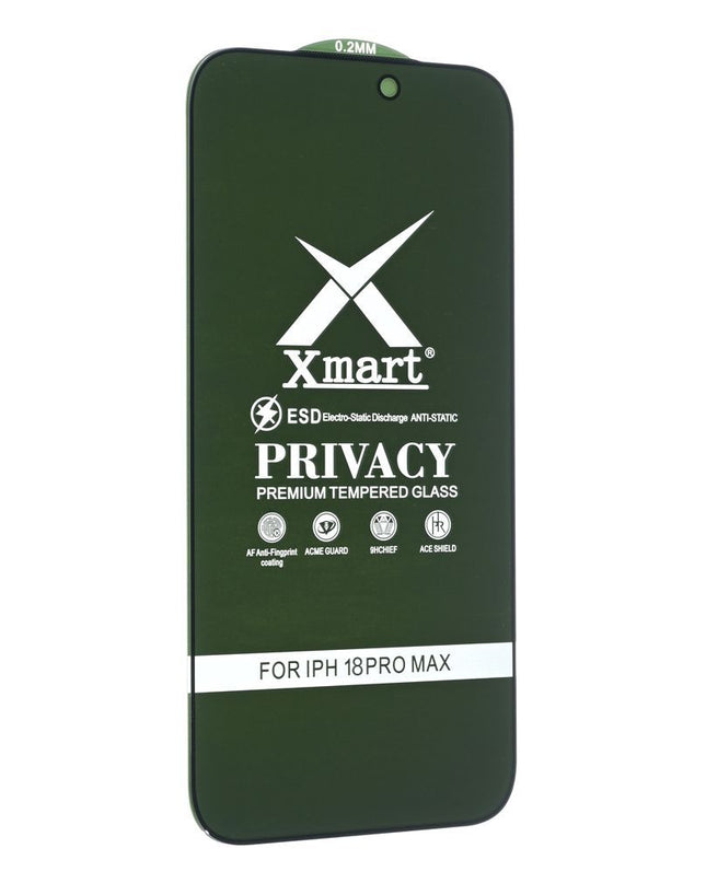 Zastitno staklo Tempered glass X mart 9D Privacy za iPhone 18 Pro Max 6.9