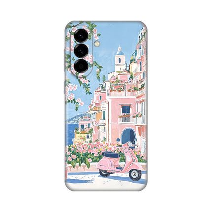 Maska za Samsung A576B Galaxy A57 5G Pink Italy Silikonska Print